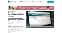 Desktop Screenshot of folhabv.com.br